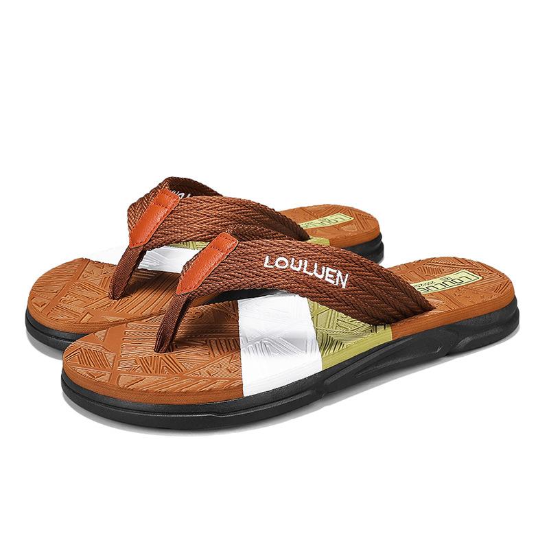 

Men s flip-flops foreign trade summer new cool slippers fashionable young men s outer wear clip drag beach shoes 44