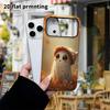 Phone Case: 2D Flat Design Suitable for iPhone 18, 17, 16, 15, 14, 13 Pro Film Protective Case, Couple Style, Sleep Hat Ghost, Christmas and Halloween