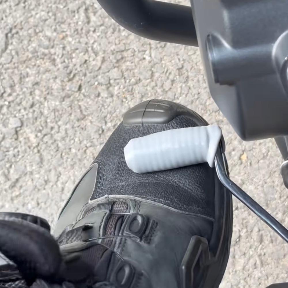 1pc Universal Motorcycle Gear Shift Lever Cover, Gear Shifter Dust Protector, Silicone Rubber Gear Shift Guard