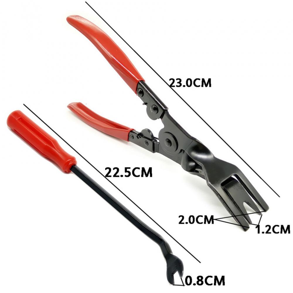 405Pcs Mixed Car Door Panel Bumper Fastener Fixed Clip +6Pcs Repair Removal Tool