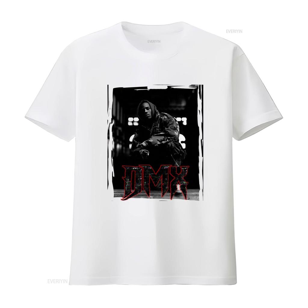 Vintage inspiriertes DMX T-Shirt 90er Retro Earl Simmons Hip Hop Rap vintage Dehnbares weiches Oberteil für den Alltag Stylisch