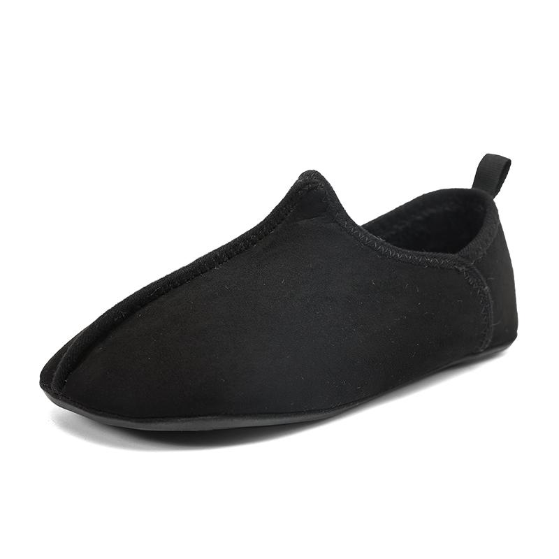 Winter Cotton Men Shoes Warm Slip on Lightweight Slippers Women Plush Bedroom Home Cotton Loafers Unisex Winter Warm Shoe