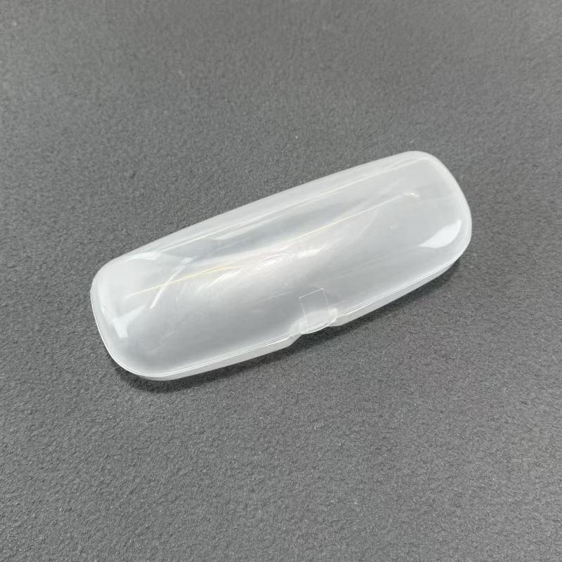 Plastic Glasses Protective Case Universal Size Portable Hard Eyeglasses Box Fit Most Sunglasses Reading Glasses for Commute Hiking