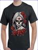 Sugar Skull Catrina Black Men's T-Shirt Small To 3X-Large