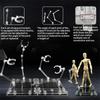 Anime Figure Action Figure Base Three-headed Model Toy Holder Figure Display Bracket  Animation Toy