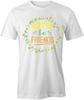 Let's Be Friends TShirt Tee Printed Graphic T-Shirt Gift CLOTHING HAPPY S1WCA761