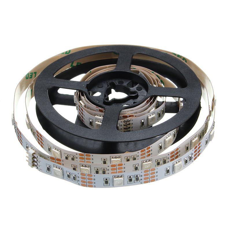 RGB 5050 LED Strip Light 4.5V Battery-Powered, Waterproof, 30 LEDs for TV Backlighting