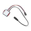 Long Lasting Illumination Solution Smart Remote Control LED Touch Switch Black Touch Sensing Switch Load Power 36W