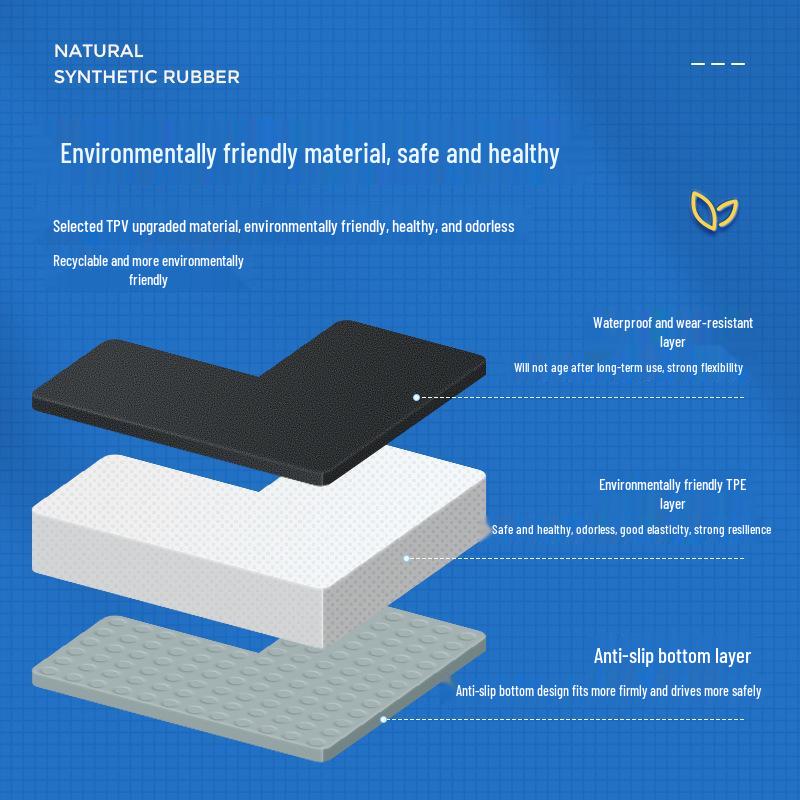 Kofferraummatte für den Toyota Prado (2024): Innenraummodifikation für die Heckklappe