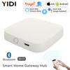 Smart WiFi Bluetooth-Compatible Gateway Hub Smart SIG Mesh, Tuya Smart Life APP Remote Voice Control Work with Alexa Google Home