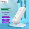16A High-Power 2-Socket Power Strip CN Plug (adapter Included)
