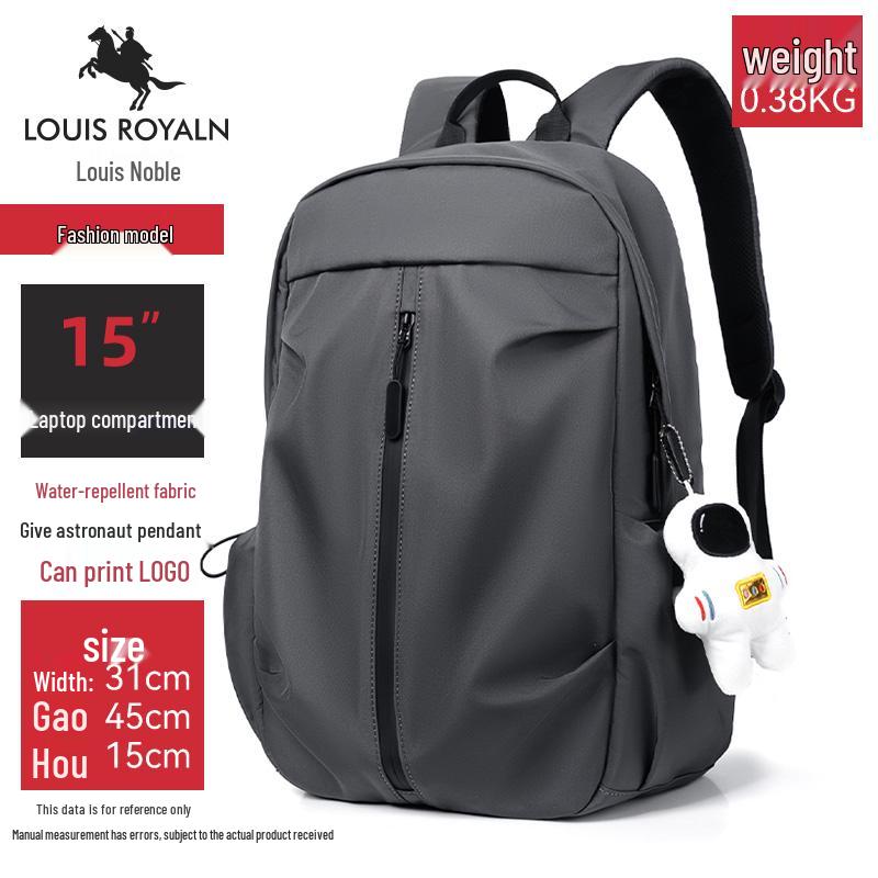 Men's Lightweight Large Capacity Travel and Laptop Backpack, Ideal for High School or College Students