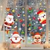 Christmas Snowflake and Santa Door & Window Stickers - Popular Holiday Decor Stickers