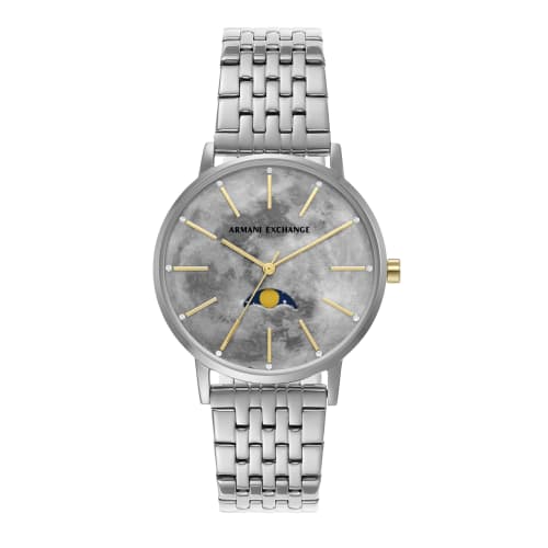 

A|X Armani Exchange Women s Watch NA AX5585 Silver