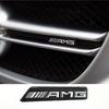 Car Front Grill AMG Badge Emblem Sticker for Mercedes Benz W212 W213 W202 W211 W176 W210 W205 Gla Glc Cls Glk Accessories