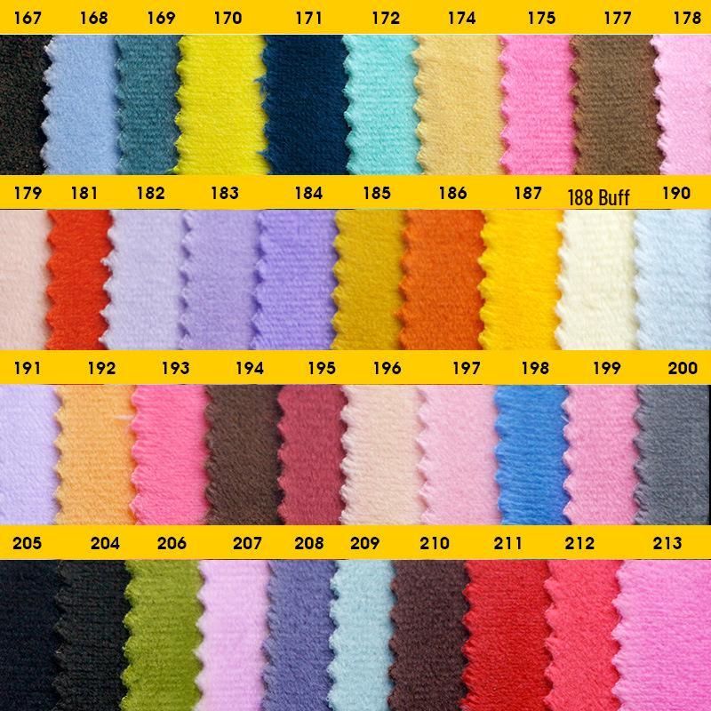 Crystal Soft 1mm Short Plush Fabric for Dolls & Pillows