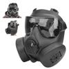 Full Face Shield Dual Fan Breathable Protective Guard for Cosplay Outdoor Gaming Equipment
