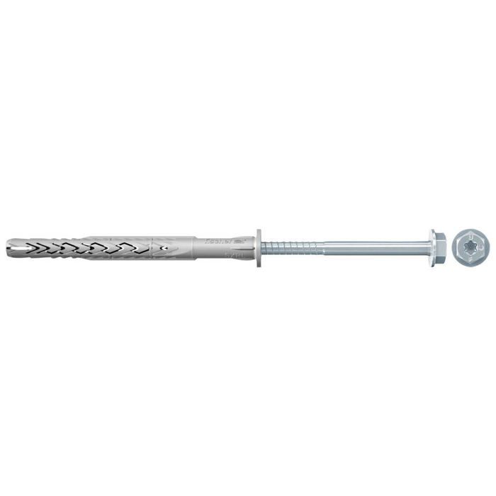 Cheville à tige longue - FISCHER - SXRL-FUS - 100 mm - Nylon - Homologué avec vis hexagonale