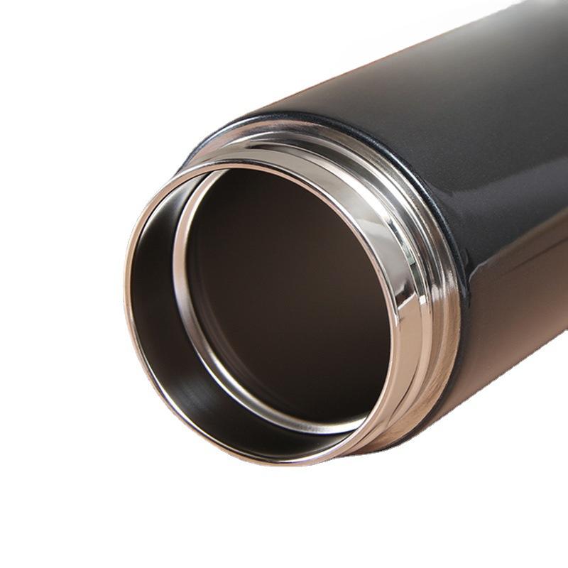 Business Cup Tea Vakuum 304L Rostfritt stål Spegel Cover Mugg Present