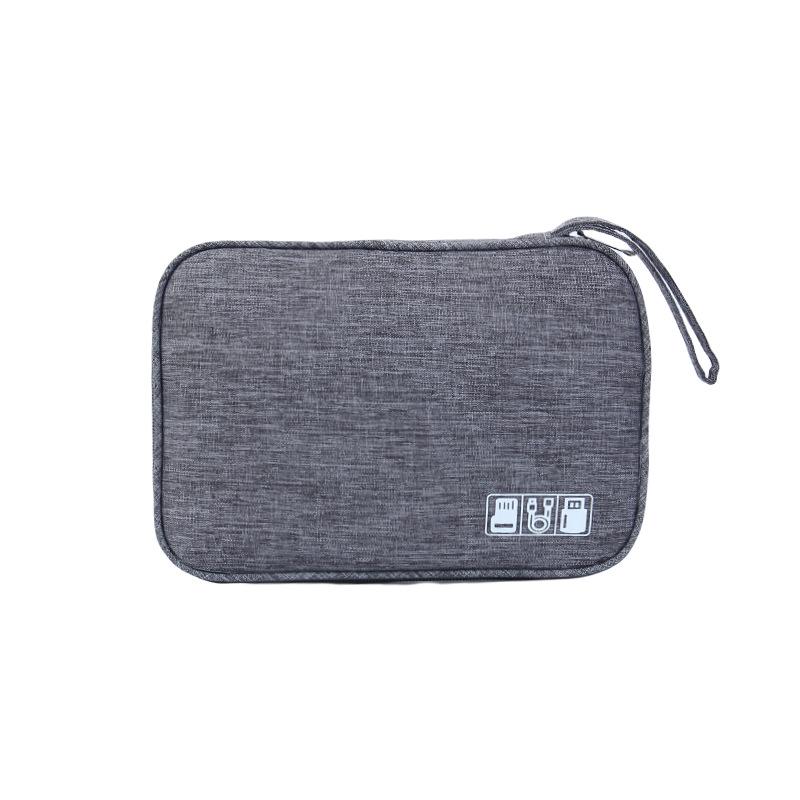 Multifunctional Waterproof Travel Storage Bag for Cables, Chargers, Power Banks, and Earphones