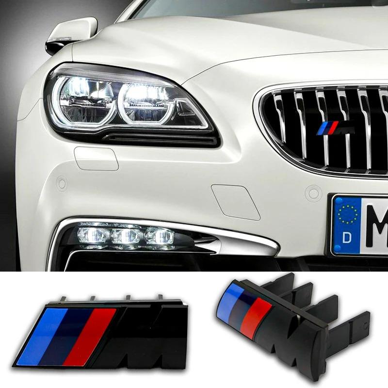 3D ABS Auto Frontgrill Plakette Emblem Für BMW M Logo X1 X2 X3 X4 X5 X6 F48 G01 E84 E83 F39 F10 F30 G11 G07 G86 G80 G60 E60 E46