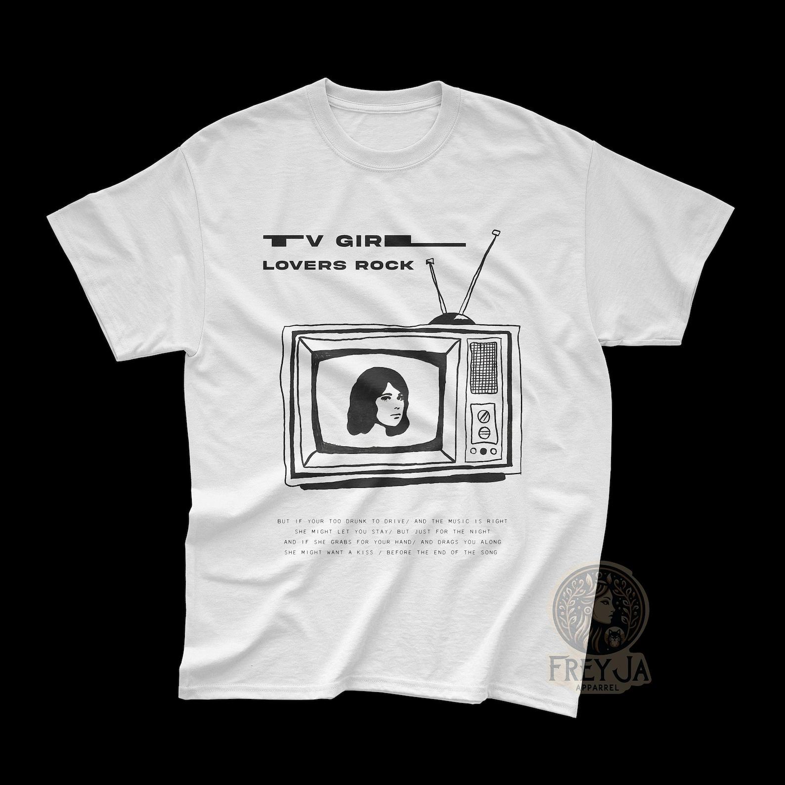 TV Girl Exclusive T-Shirt - Unisex Indie Music Merch - Music Band Apparel Gift - Lovers Rock - French Exit Album Tee 2XL