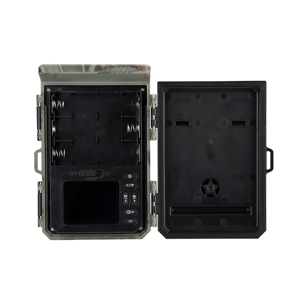 4K 50MP WiFi Trail Camera 940NM Night Vision Motion Activated Waterproof Bluetooth Hunting Camera App with Solar Panel for Wildl