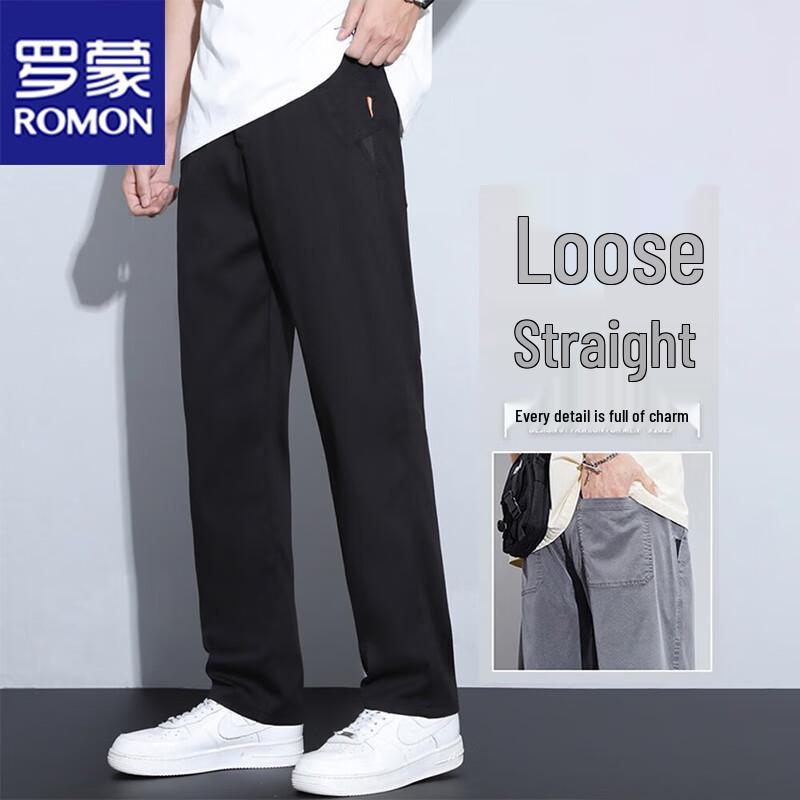 

ROMON Men s Loose Straight Fit Casual Jeans 34