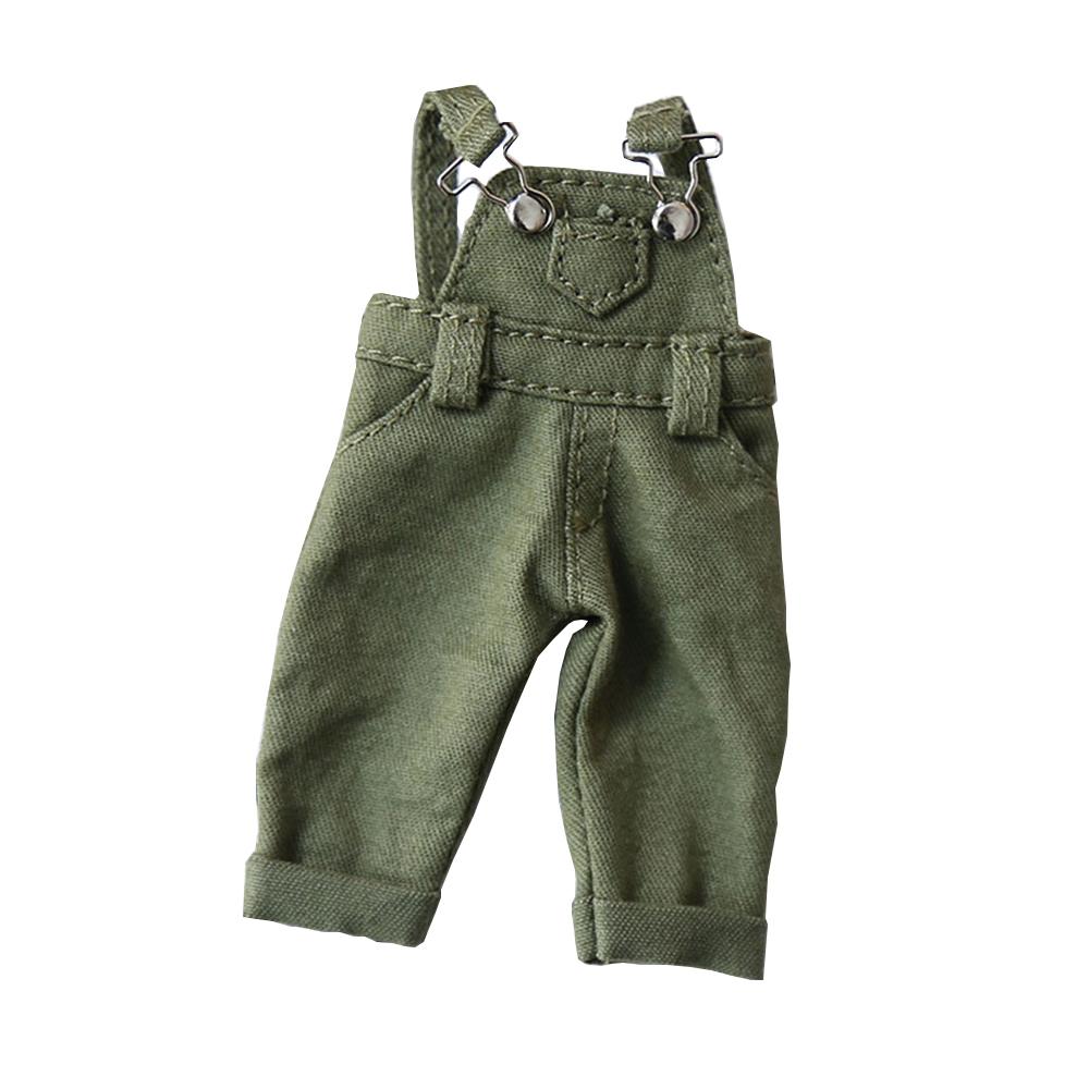 XiDonDon Ob11 Clothes Fashion Strap Denim Trousers for YMY