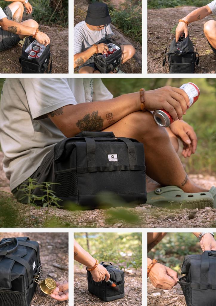 CAMPING MOON Outdoor Camping Cooler Bag, Small, BC-200