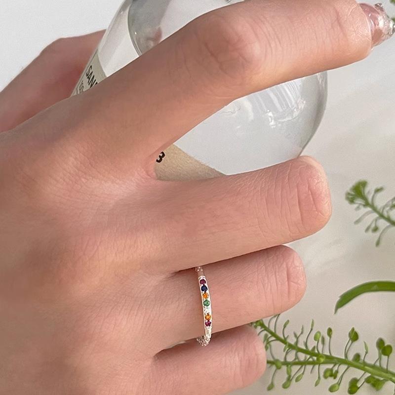 Unique Irregular Shimmering Lava Ring For Women Open Adjustable Fashionable Accessory