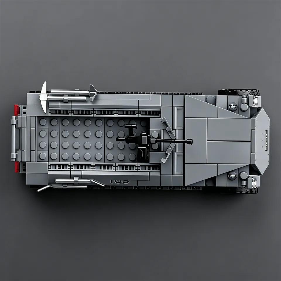 Military Army Soldiers World War SWAT Armored Vehicle Main Battle Tank Building Blocks Bricks Kids Boy Toy Assembly Christmas Birthday Gifts