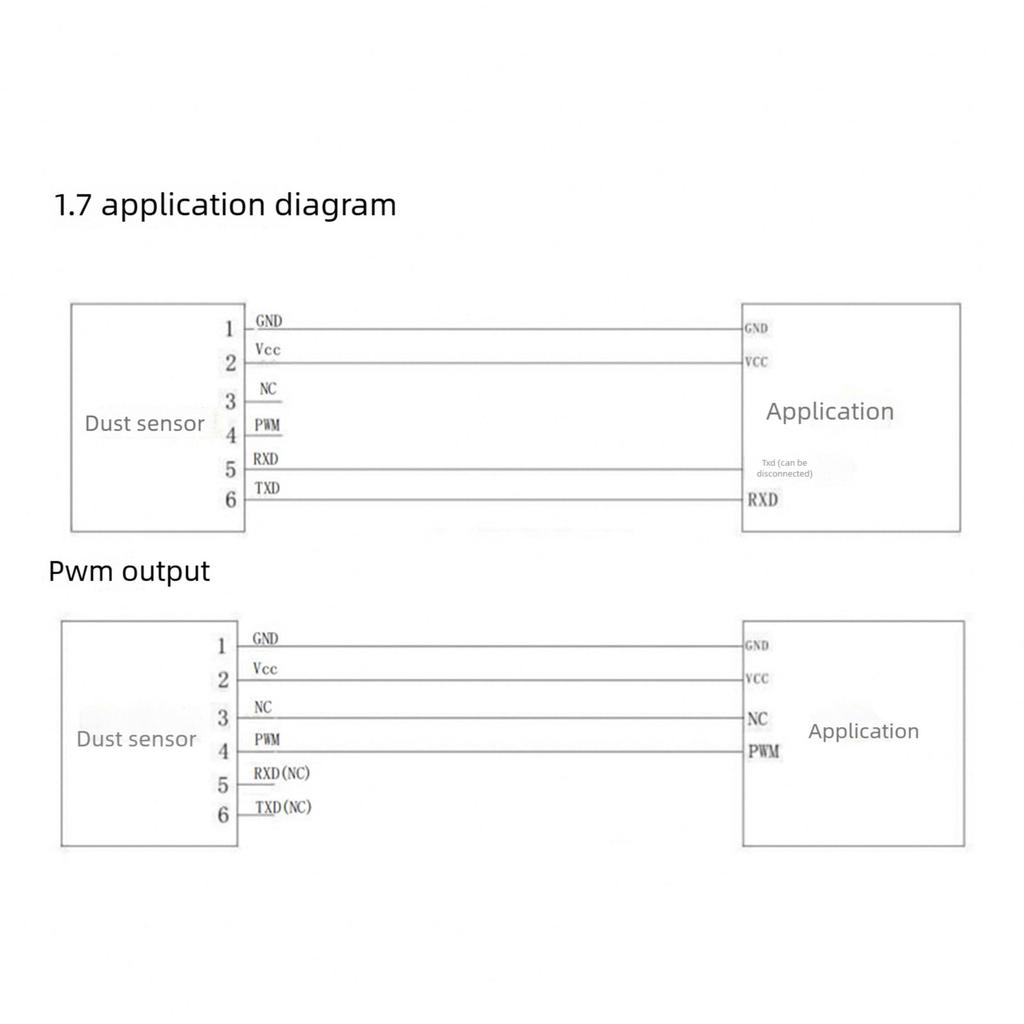 High Precisions Dust Detection Sensors for GP2Y1051 Modular Dust Detectors PM2.5 Air Quality Sensors Module Matter Monit