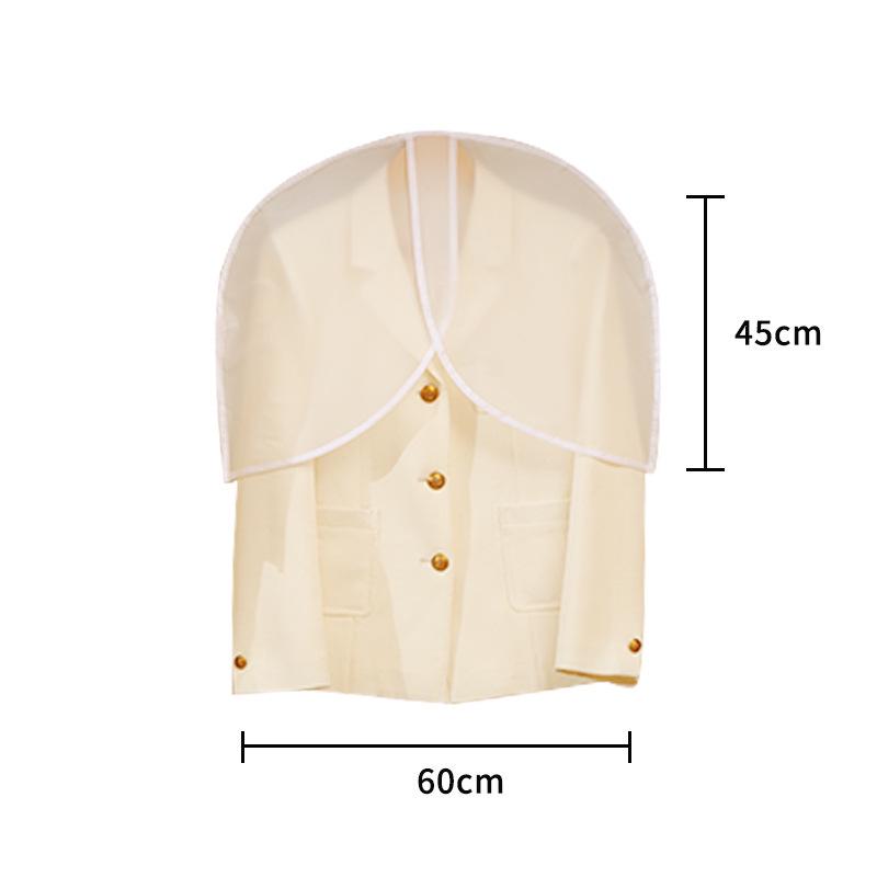 

Прозрачный подвесной чехол для одежды из ПЭВА, пылезащитный чехол для одежды и костюмов