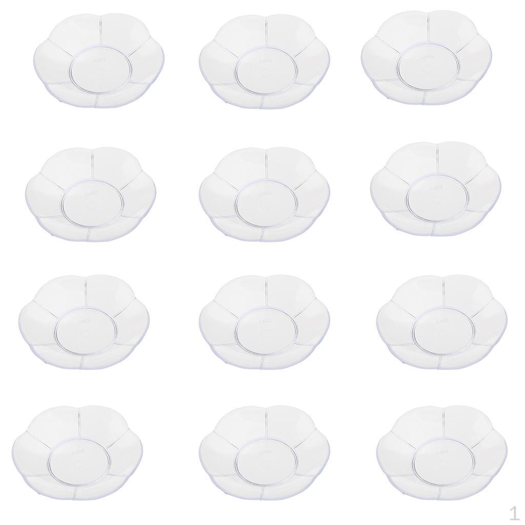 

114 Pieces Candy Dishes Appetizer Dish Christmas Wedding Birthday Flower Decoration чистий
