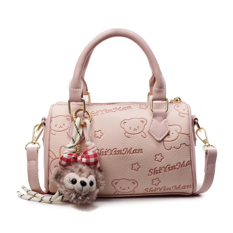 Stylish and cute printed high-end portable pillow bag temperament versatile casual commuter messenger women's bag