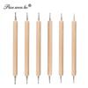 3-Piece Wooden Handle Embossing & Dotting Tool Set for Quilling, Pottery, Clay, and Paper Scoring