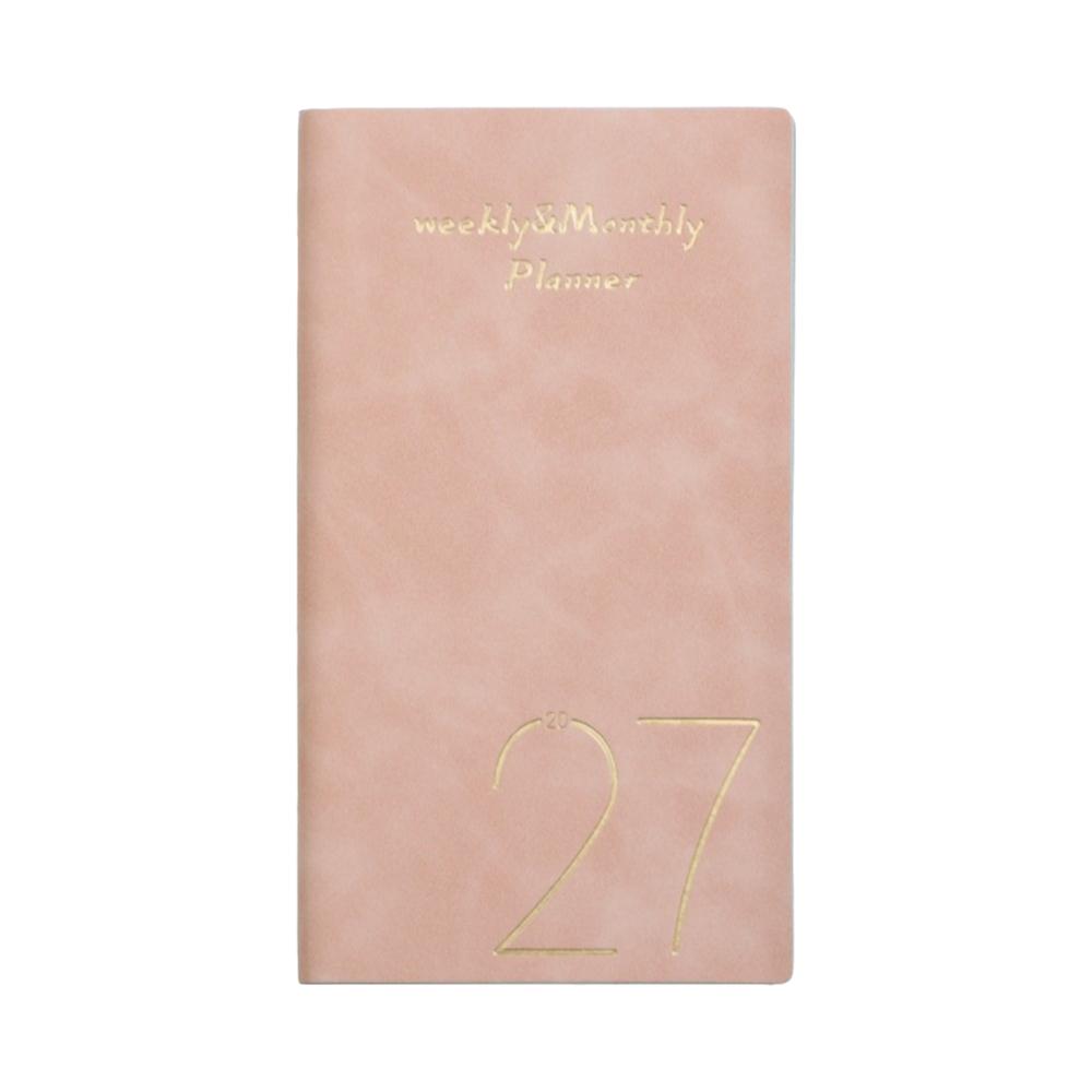 Daily Planning 2027 A6 Planner Notebook Portable Daily Planner New PU Notebook  School Supplies