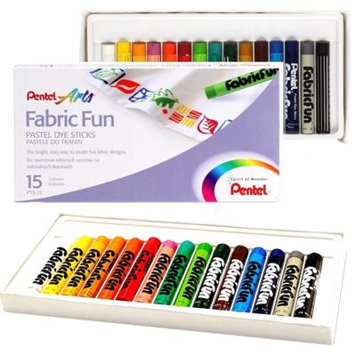 Pentel Fabric Fun Fabric Pastels /15Col./ Pts715