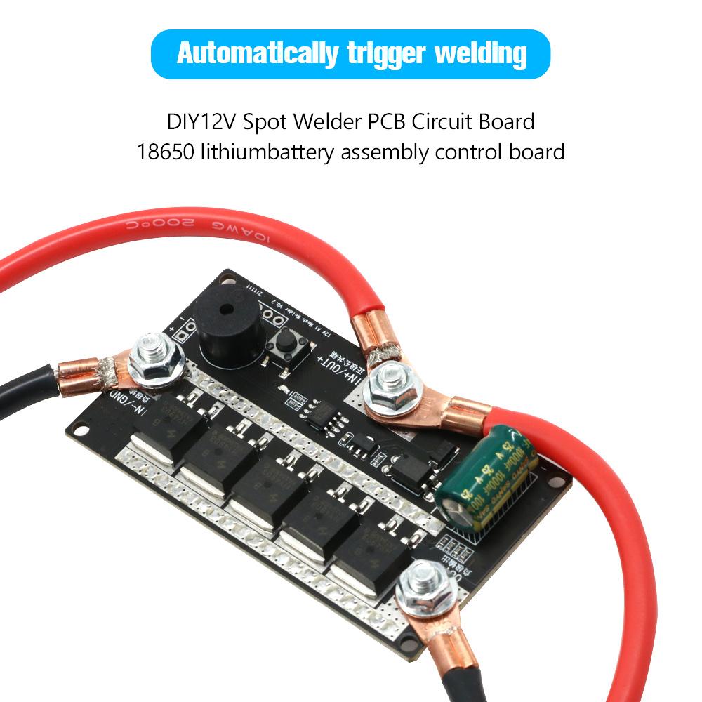 DIY Mini Spot Welder 5 Gears Adjustable Portable Handheld Spot Welding Machine for 18650 Battery Charge with Spot Welding Pen