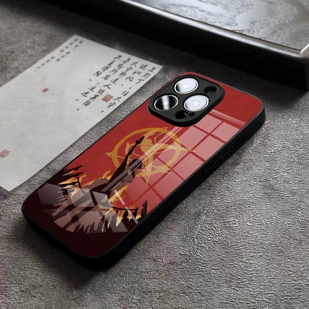 Film The H-Hunger Games Phone Case For IPhone 16 Pro Max 14 17 Air 12 15 11 13 Mini X XR XS Max SE Glass Cover