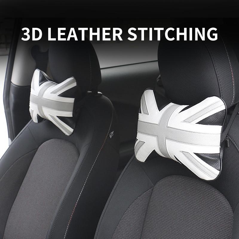 Auto Nackenkissen Autositze Kopfstütze Kissen Für Mini Cooper F56 R56 U25 F55 F60 Universelles Sicherheitsknochenkissen