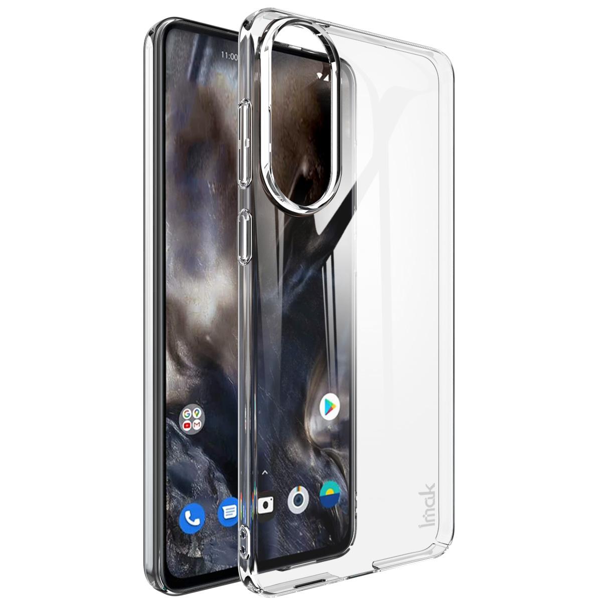 

Для Samsung Galaxy S25 Edge 5G Чехол для телефона IMAK Wings II Износостойкий Кристально Прозрачный Чехол Pro Samsung S25 Edge 5G белый