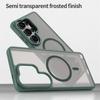 Matte Finish Magnetic Case For Samsung Galaxy S26 S25 Edge S24 Ultra Plus FE A16 A26 A36 A56 A35 A55 A07 A17 4G 5G TPU+PC Cover