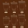 10Pcs Clear Plastic Cup With Strawless Lids Disposable Cups For Iced Coffee Or Juice Party Smoothie Milkshake Cold Drinks
