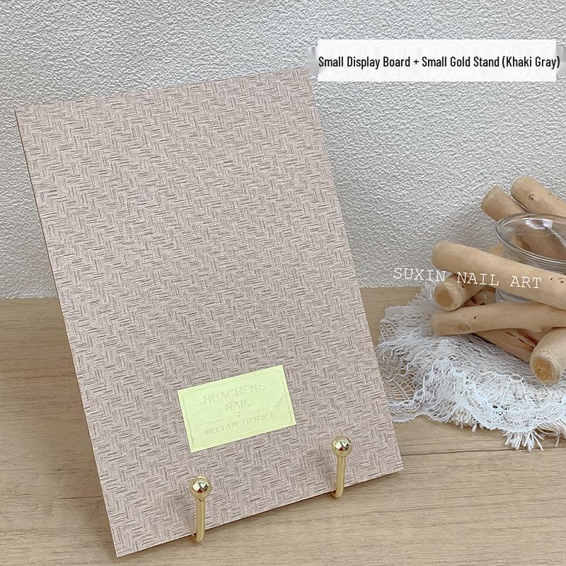 Woven Texture Nail Art Display Board - Large & Small Sizes, Wearable Nails, Live Stream Photo Props