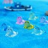 50Pc Luminous Little Seals Resin Seal Small Statues Suitable For Aquarium Pond Decor Garden  Home Car Dashboard Landscape Decor