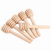 50Pcs Set Household Wooden Mini Jam Honey Dipper Jar Dispensing Collecting Stirring Rod Stick