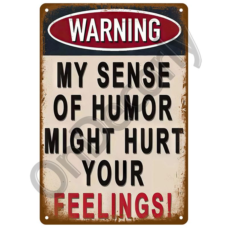 Beware Metal Signs Vintage Plaque Warning Danger Tin Signs Plate Home Wall Decor For Bar Club Man Cave Art Painting Poster Gift