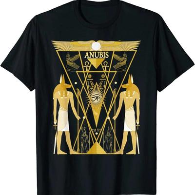 NEW LIMITED Ancient Egyptian God Anubis Design Great Idea T Shirt